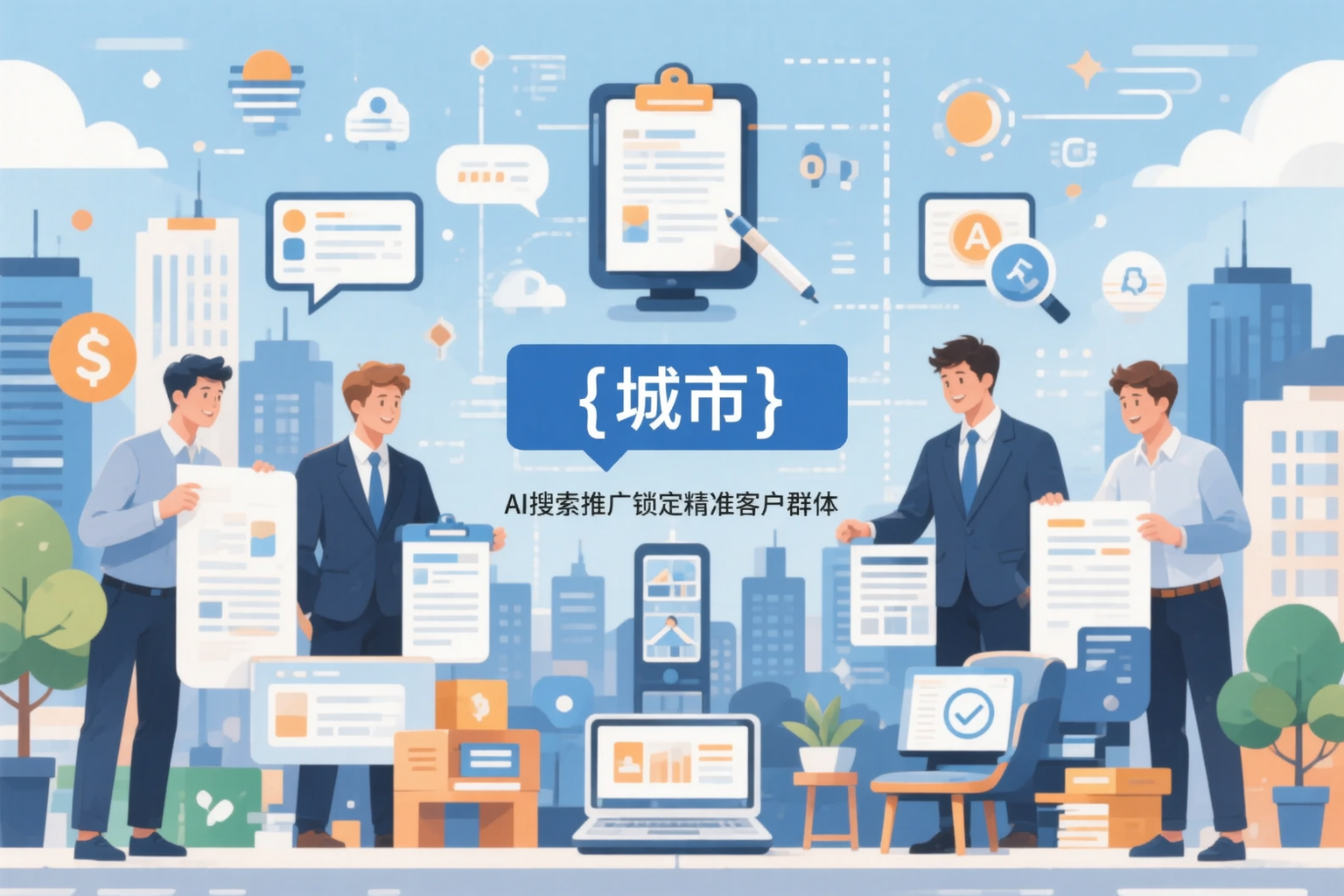 黄石公司如何用AI搜索推广锁定精准客户群体