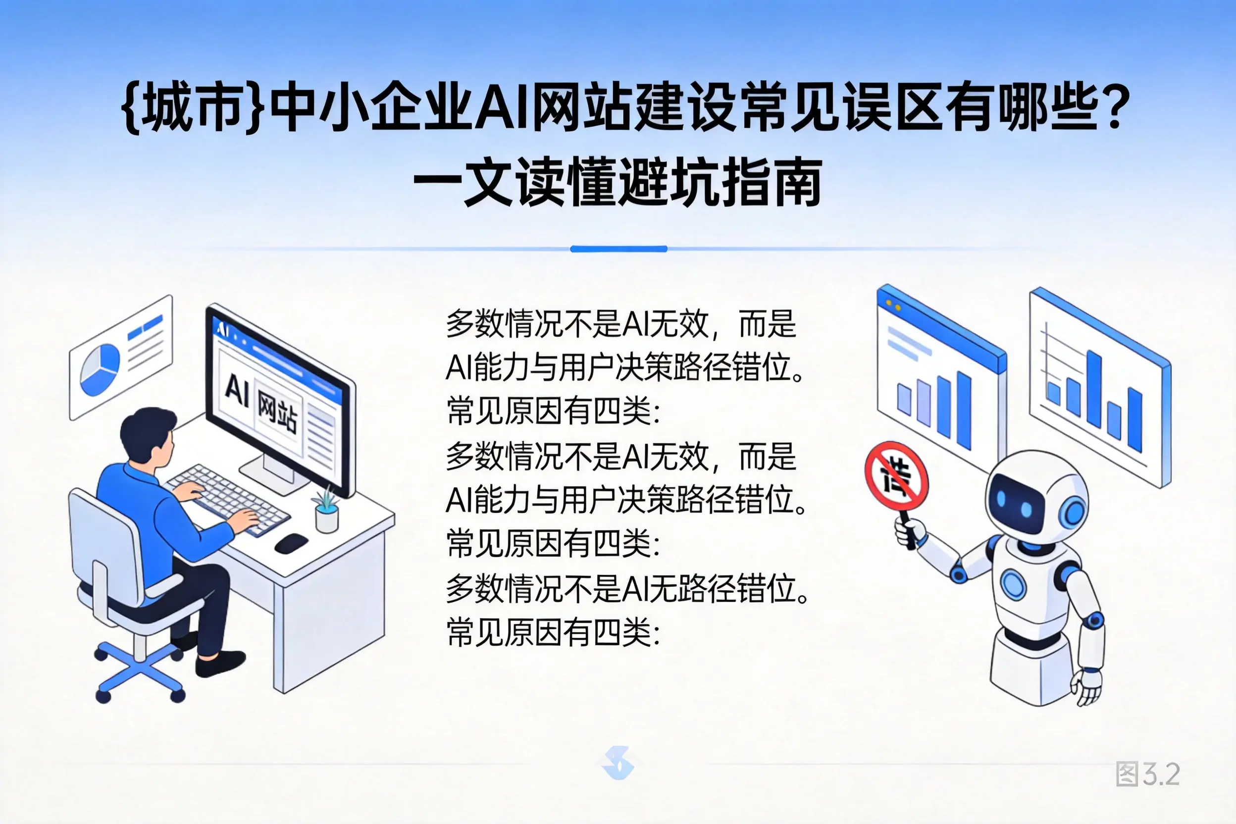 黄石中小企业AI网站建设常见误区有哪些?一文读懂避坑指南