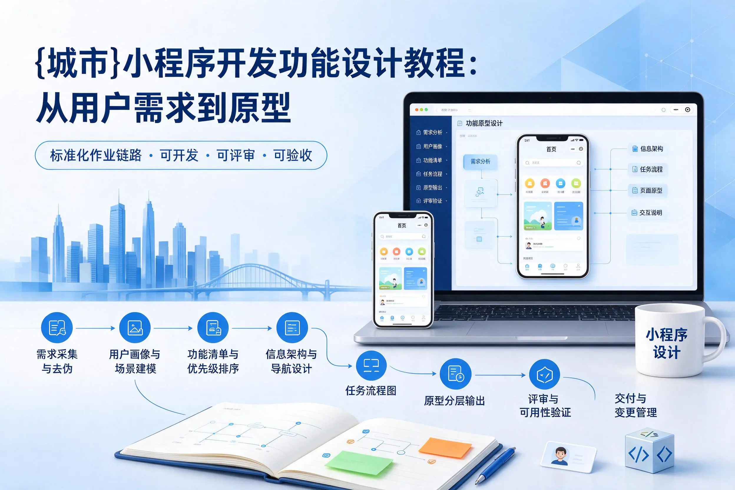 黄石小程序开发功能设计教程:从用户需求到原型